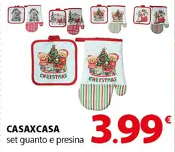 Famila Superstore CASAXCASA set guanto e presina offerta
