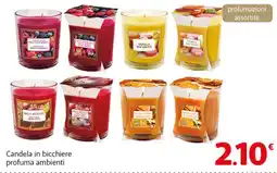 Famila Superstore Candela in bicchiere profuma ambienti offerta