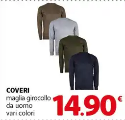 Famila Superstore COVERI maglia girocollo da uomo offerta