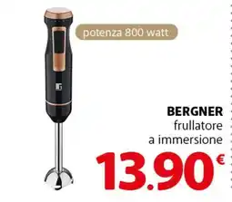 Famila Superstore BERGNER frullatore a immersione offerta