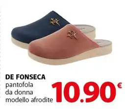 Famila Superstore DE FONSECA pantofola da donna modello afrodite offerta