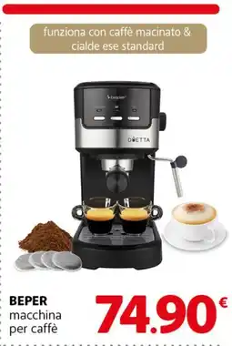 Famila Superstore BEPER macchina per caffè offerta