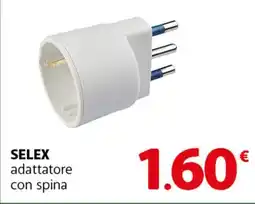 Famila Superstore SELEX adattatore con spina offerta