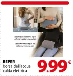 Famila Superstore BEPER borsa dell'acqua calda elettrica offerta