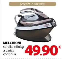 Famila Superstore MELCHIONI stirella infinity a carica continua offerta