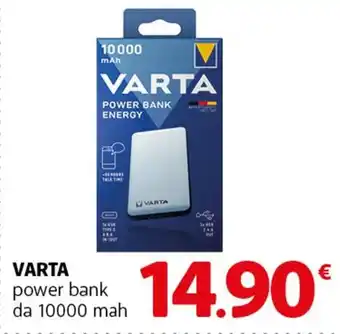 Famila Superstore VARTA power bank da 10000 mah offerta