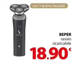 Famila Superstore BEPER rasoio ricaricabile offerta