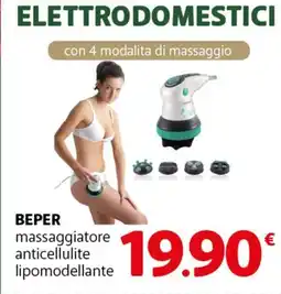 Famila Superstore BEPER massaggiatore anticellulite lipomodellante offerta