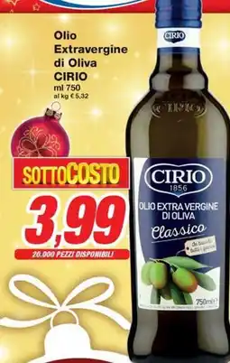 Prix Quality Olio Extravergine di Oliva CIRIO offerta