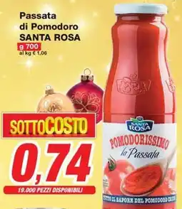 Prix Quality Passata di Pomodoro SANTA ROSA offerta