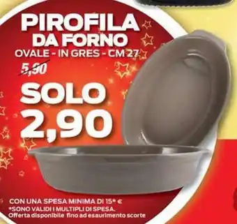 Prix Quality Pirofila da forno offerta
