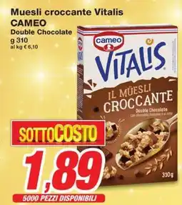 Prix Quality Muesli croccante Vitalis CAMEO offerta