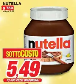 Prix Quality Nutella offerta