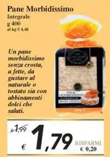 Prix Quality Pane Morbidissimo Integrale offerta