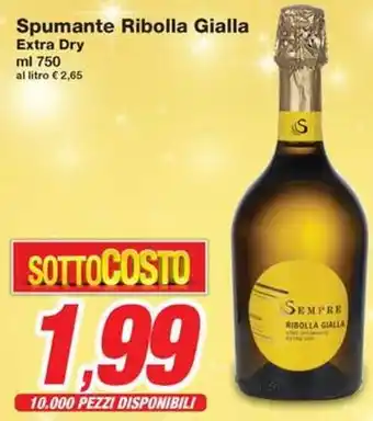 Spumante Ribolla Gialla Extra Dry
