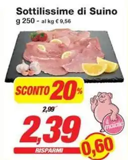 Prix Quality Sottilissime di Suino offerta