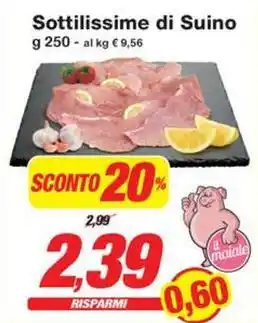 Prix Quality Sottilissime di Suino offerta