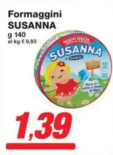 Prix Quality Formaggini SUSANNA offerta