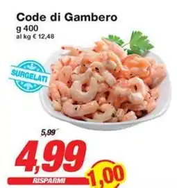 Prix Quality Code di Gambero offerta