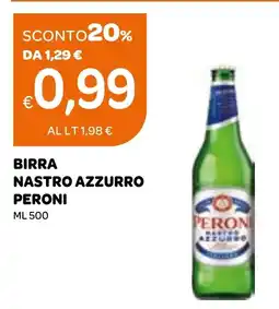 Ekom Birra nastro azzurro PERONI offerta