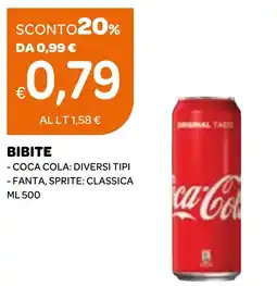 Ekom Bibite COCA COLA offerta