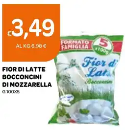Ekom Fior di latte bocconcini di mozzarella offerta