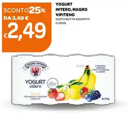 Ekom Yogurt intero, magro VIPITENO offerta