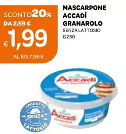 Ekom Mascarpone accadì GRANAROLO offerta