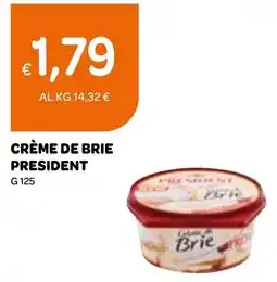 Ekom Crème de brie PRESIDENT offerta