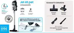 Euronics SAMSUNG Jet 65 pet VS15A60AGR5 offerta
