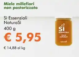 NaturaSì Miele millefiori non pastorizzato Sì Essenziali NaturaSi offerta
