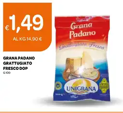 Ekom Grana padano grattugiato fresco DOP offerta