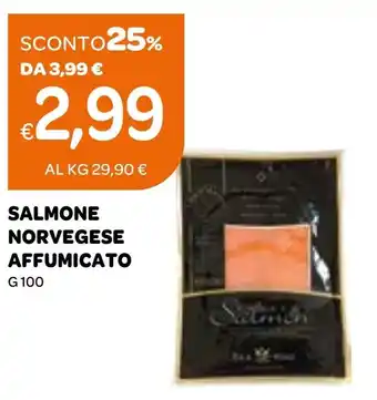 Salmone norvegese affumicato