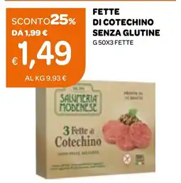 Ekom Fette di cotechino senza glutine offerta