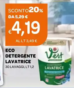 Ekom Eco detergente lavatrice VERT offerta