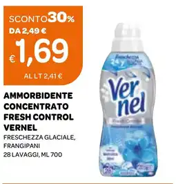 Ekom Ammorbidente concentrato fresh control VERNEL offerta
