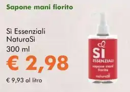NaturaSì Sapone mani fiorito Sì Essenziali NaturaSì offerta