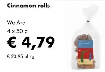 NaturaSì Cinnamon rolls We Are offerta