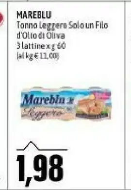 Emi Supermercati Tonno leggero solo un filo d'olio di oliva offerta