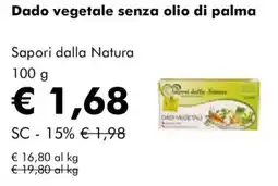 NaturaSì Dado vegetale senza olio di palma Sapori dalla Natura offerta