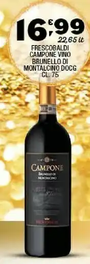 Sigma Frescobaldi campone vino brunello di montalcino docg offerta