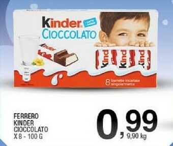 Sigma Kinder cioccolato offerta