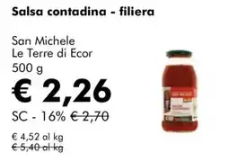 NaturaSì Salsa contadina - filiera San Michele Le Terre di Ecor offerta