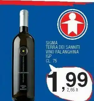 Sigma Sigma terra dei sanniti vino falanghina offerta
