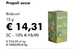 NaturaSì Propoli secca Biobruni offerta