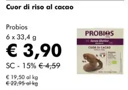 NaturaSì Cuor di riso al cacao Probios offerta