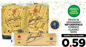 Pasta di gragnano igp formati classici
