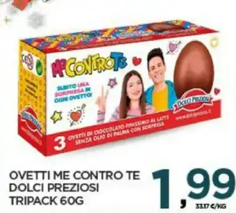 Interspar Ovetti me contro te tripack 60 g offerta