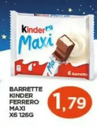 Interspar Kinder maxi 126 g(ml) offerta