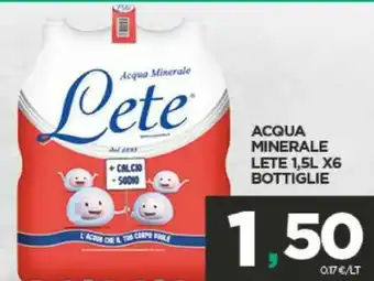 Interspar Acqua minerale naturale sorgesana offerta